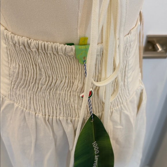 FARM Rio Embroidered Maxi Dress Butterfly Size S - Picture 7 of 9